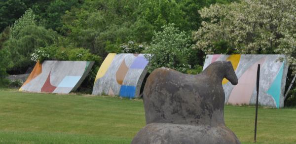 Sculpture in Front of the Children's Center