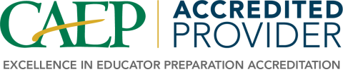 CAEP Council for the Accreditation of Educator Preparation Logo CAEP Council for the Accreditation of Educator Preparation Logo