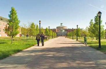 campus walkway campus walkway