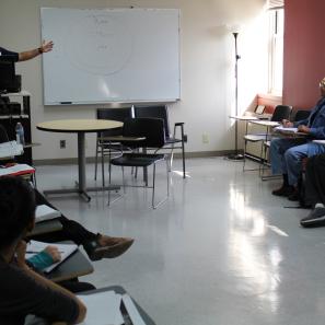 Classroom in Department of Social Work at CUNY CSI Classroom in Department of Social Work at CUNY CSI